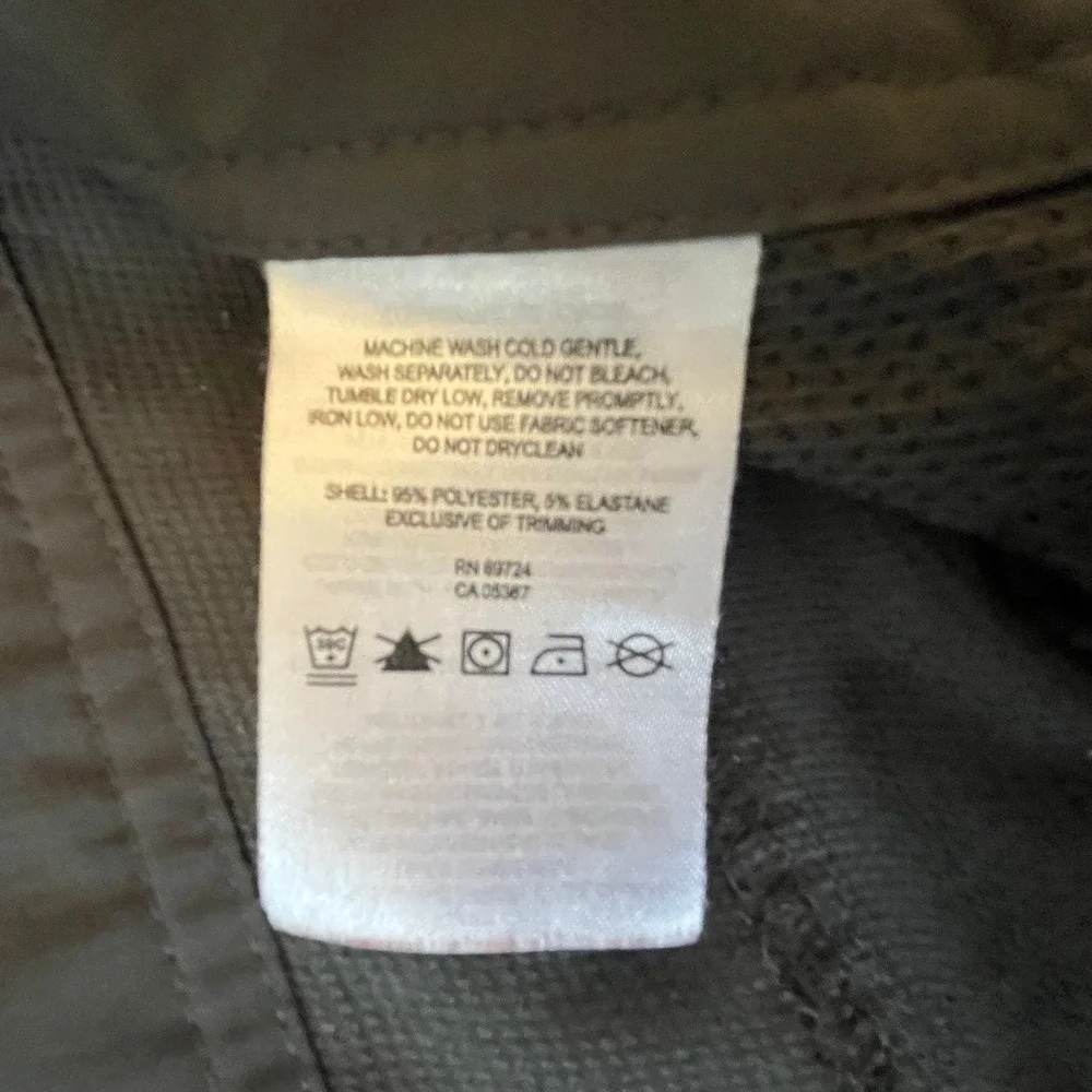 Columbia Mens Omni-Shade Cargo Hiking Pants Gray 36x32 Straight Leg Outdoor